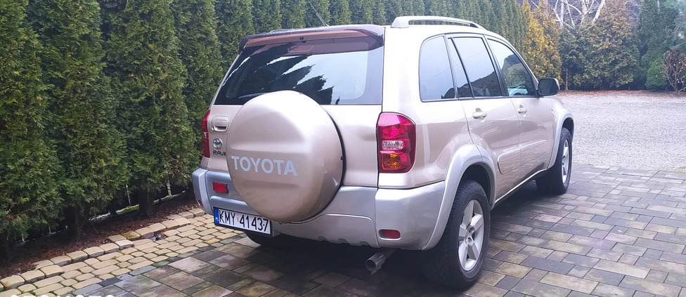 Toyota RAV4 cena 27900 przebieg: 176800, rok produkcji 2004 z Myślenice małe 106